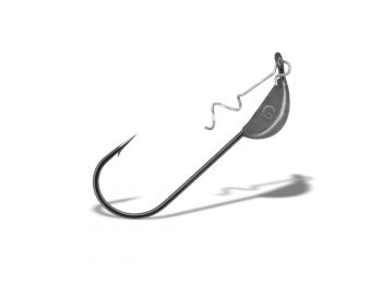 Крючок с огрузкой Gurza Worm Swim Bait Hook (W) #3/0 +3.5гр. KE-3213