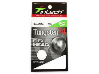 Разборной груз Intech Tungsten 74 Steel Gray (1,7g (3шт))