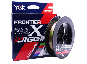 Шнур плетеный YGK Frontier Braid Cord X8 For Jigging 200m (#1.2/max 20 lb)