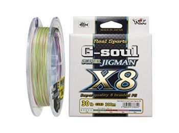 Шнур YGK G-Soul SUPER JIGMAN X8 200m 0.8 (0.148 mm) 16 lb (7.3 kg)