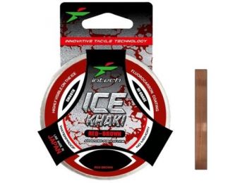 Леска Intech Khaki Ice Line red-brown 50m (0.08mm/0.61kg)