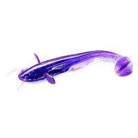 Приманка FISHUP Catfish 3" (8pcs.), #060 - Dark Violet/Peacock & Silver