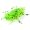 Приманка FISHUP Dragonfly 0.75" (12pcs.), #055 - Chartreuse/Black