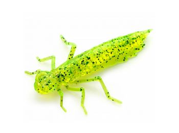 Приманка Fishup Dragonfly (new) 0.75" (12pcs.), #026 - Flo Chartreuse/Green