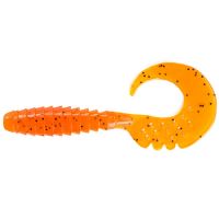 Приманка FISHUP Fancy Grub 2.5" (10pcs.), #049 - Orange Pumpkin/Black