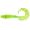 Приманка FISHUP Fancy Grub 2" (10pcs.), #026 - Flo Chartreuse/Green