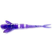 Приманка FISHUP Flit 1.5" (10pcs.), #060 - Dark Violet/Peacock & Silver