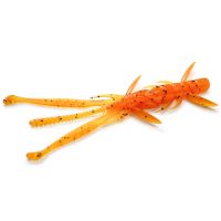Приманка FISHUP Shrimp 3" (9pcs.), #049 - Orange Pumpkin/Black