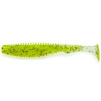 Приманка FISHUP U-Shad 2" (10pcs.), #055 - Chartreuse/Black