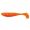 Приманка FISHUP Wizzle Shad 1.4" (10pcs.), #049 - Orange Pumpkin/Black