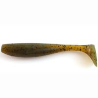 Приманка FISHUP Wizzle Shad 1.4" (10pcs.), #074 - Green Pumpkin Seed