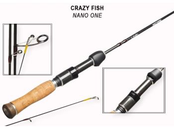Спиннинг Crazy Fish Nano One NSR612S-XUL (0.3-2.5g 185cm) купить