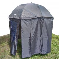 Зонт карповый, круглый, 2,4м с юбкой, дверь с окном Kaida SF03 Зонт карповый, круглый, 2,4м с юбкой, дверь с окном Kaida SF03