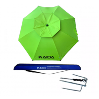 Зонт рыболовный, Kaida SU03-24 с боковым наклоном, цвет- желтый d 240см Зонт рыболовный, Kaida SU03-24 с боковым наклоном, цвет- желтый d 240см